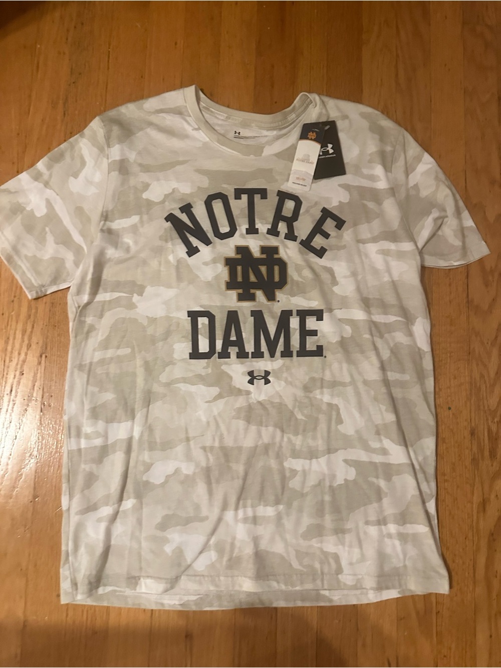 NOTRE DAME UNDER ARMOUR TEE
